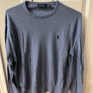 Polo by Ralph Lauren Men's Heather Blue Sweater